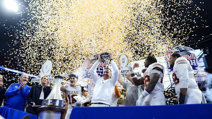Steve Sarkisian, Chick-fil-A Peach Bowl - Texas v Arizona State