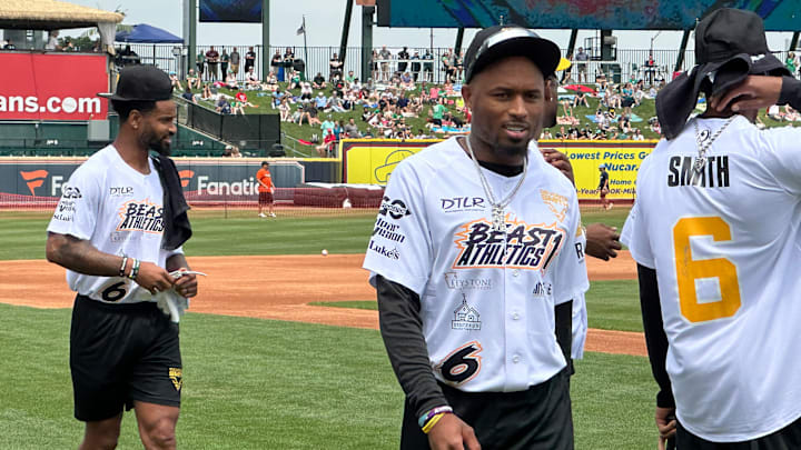 Isaiah Rodgers returned to the area to participate in the 5th annual DeVonta Smith Celebrty Softball All-Star Game on June 28, 2025.