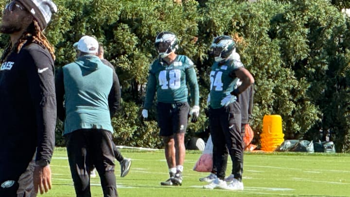 Patrick Johnson (48) may finally be getting an opportunity after arriving in the league as a seventh-round pick in 2021.