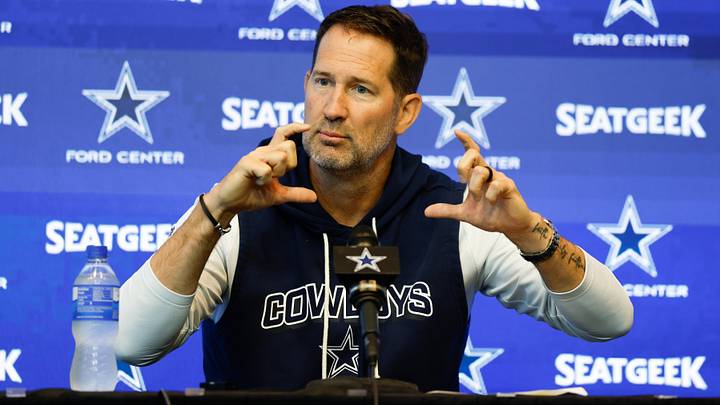 Dallas Cowboys head coach Brian Schottenheimer.