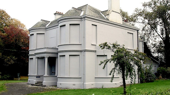 Evading the window tax.