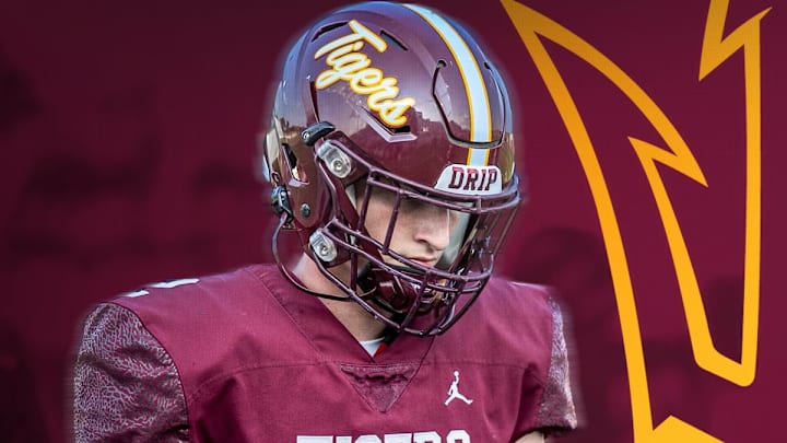 Arizona State Sun Devils commit and three-star wide receiver Cooper Reid's commitment graphic Arizona State Sun Devils commit and three-star wide receiver Cooper Reid's commitment graphic