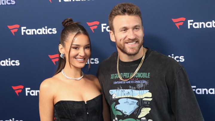 Kristin and Kyle Juszczyk
