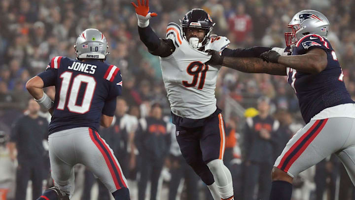 Dominique Robinson flashed very early in his career against New England and San Francisco, but has done little else. Dominique Robinson flashed very early in his career against New England and San Francisco, but has done little else.