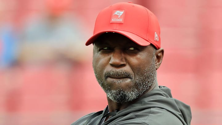 Tampa Bay Buccaneers head coach Todd Bowles is firmly on the hot seat entering 2026. Tampa Bay Buccaneers head coach Todd Bowles is firmly on the hot seat entering 2026.