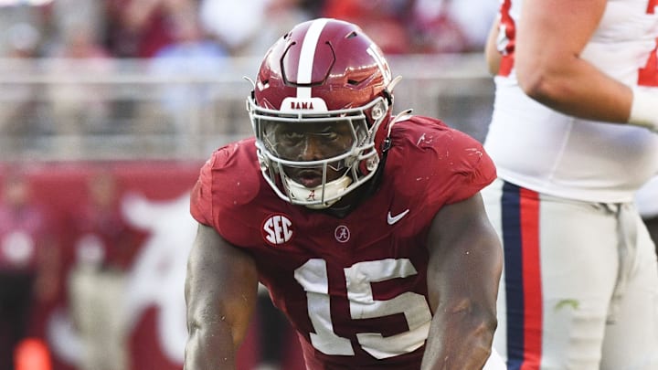 Alabama Crimson Tide Edge Dallas Turner Alabama Crimson Tide Edge Dallas Turner