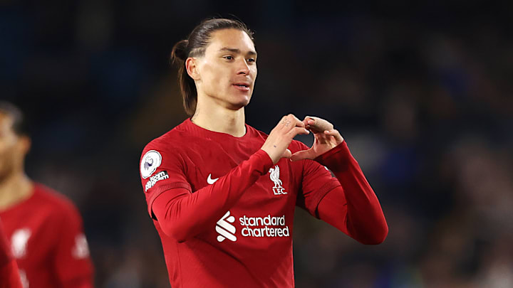 Nunez netted recently against Leeds Nunez netted recently against Leeds