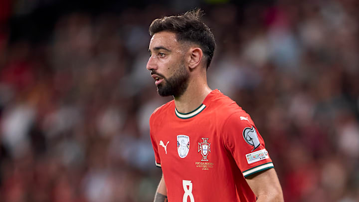 Bruno Fernandes es uno de los referentes de Portugal 