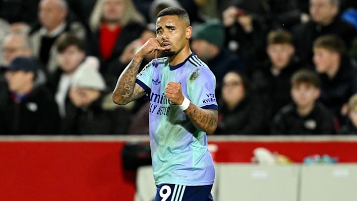 Gabriel Jesus started Arsenal's recovery at Brentford