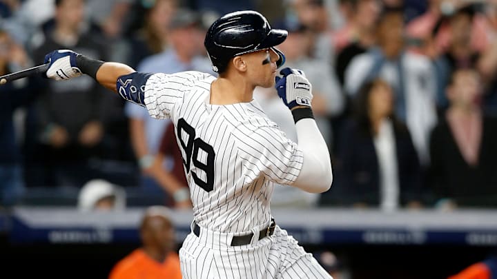 Aaron Judge es el líder en jonrones de todo MLB en 2022
