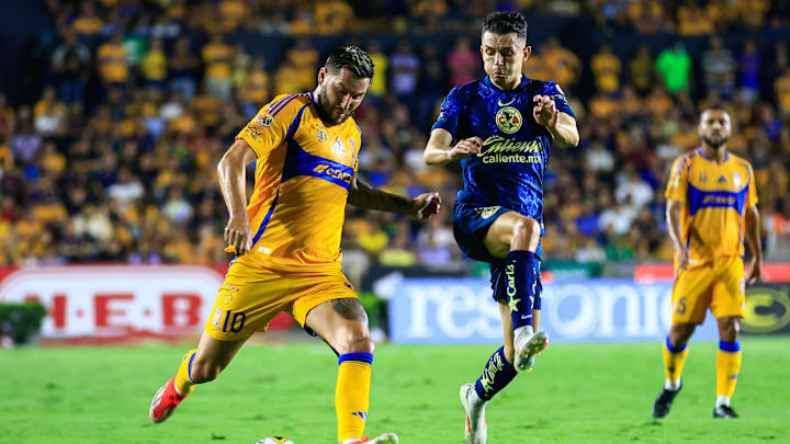 Tigres UANL and America - Torneo Apertura 2024 Liga MX