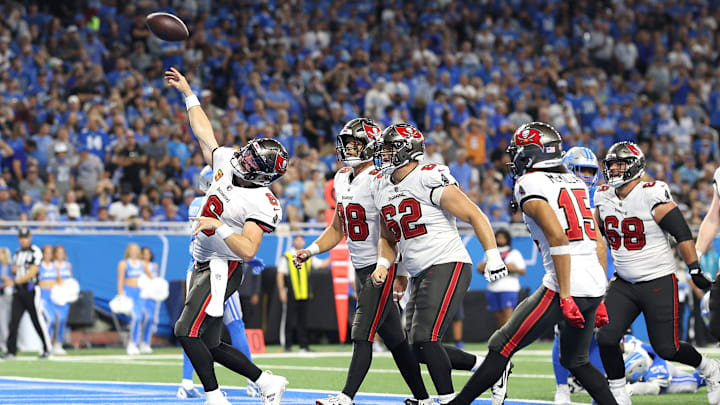 Baker Mayfield helped lead the Tampa Bay Buccaneers to a massive victory in Detroit in Week 2.