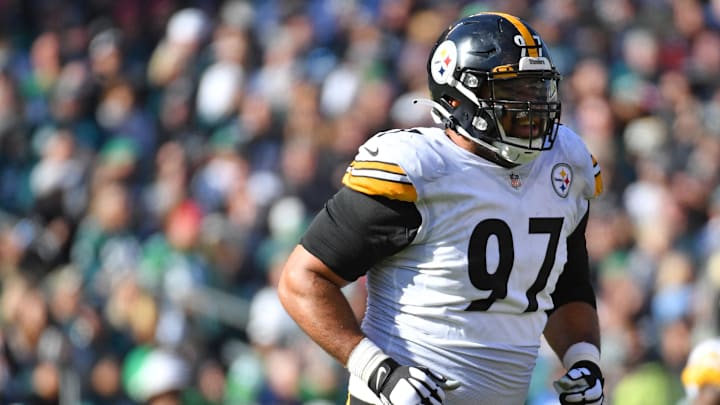 Pittsburgh Steelers defensive tackle Cameron Heyward on Oct 30, 2022.