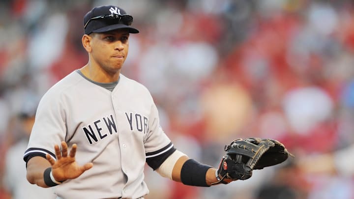 Alex Rodríguez registró grandes rondas regulares con los New York Yankees 