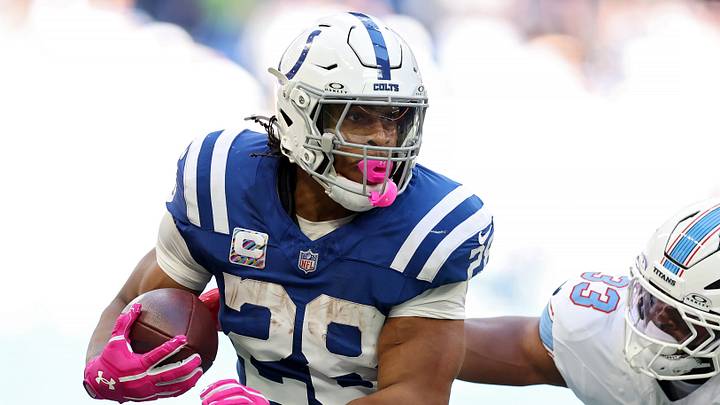Indianapolis Colts running back Jonathan Taylor