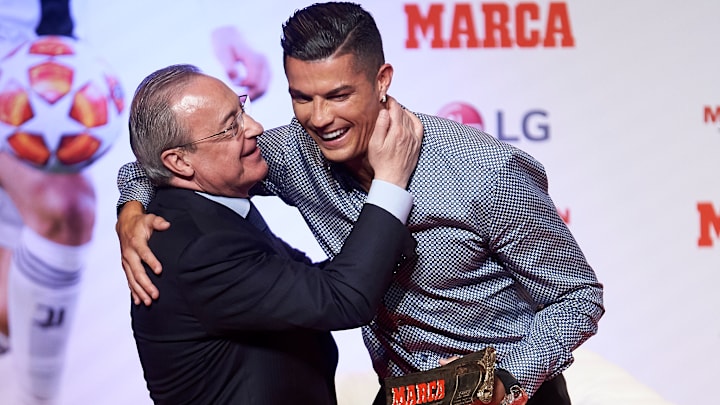 Cristiano Ronaldo Receives 'Marca Leyenda' Award