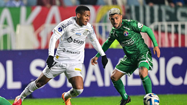 Santos joga mal, perde para o Audax e fica em situação dramática na Sul-Americana Santos joga mal, perde para o Audax e fica em situação dramática na Sul-Americana