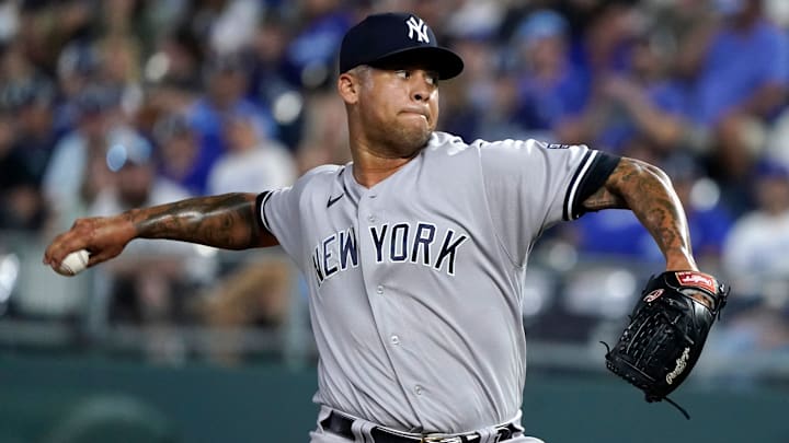 Frankie Montas lanzó en relevo ante Kansas City 