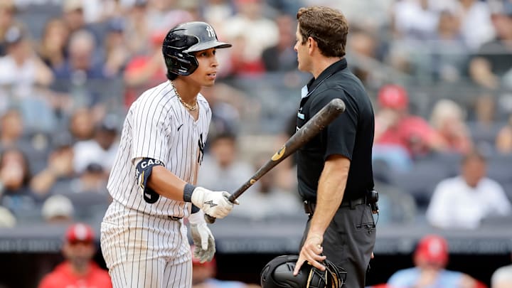 Oswaldo Cabrera aceptó la culpa por la derrota de los Yankees 