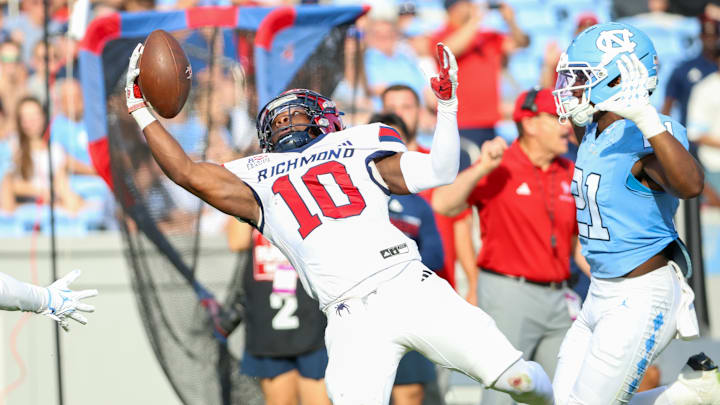 COLLEGE FOOTBALL: SEP 13 Richmond at North Carolina