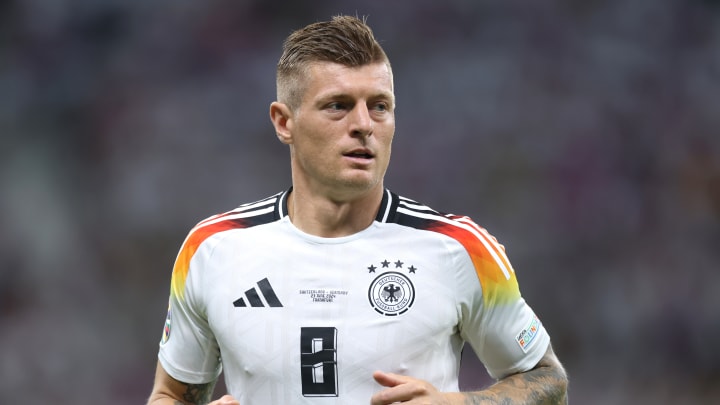 Pour sa dernière compétition de sa carrière, Toni Kroos rayonne