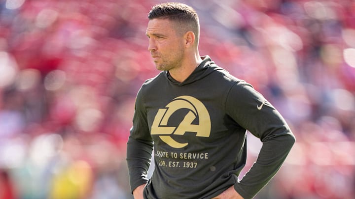 Los Angeles Rams defensive coordinator Chris Shula