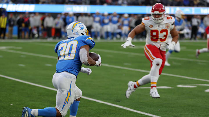 ESPN forecasts Austin Ekeler potentially joining the Chiefs this offseason