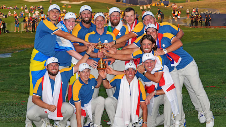 Team Europe is looking to win its second straight Ryder Cup.