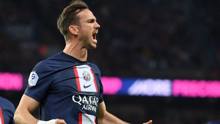 Fabian Ruiz ouvre le score face à Ajaccio.