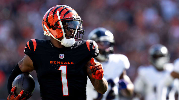 Cincinnati Bengals wide receiver Ja'Marr Chase has the ability to turn any reception into a long touchdown.