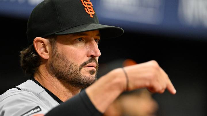 San Francisco Giants manager Tony Vitello San Francisco Giants manager Tony Vitello
