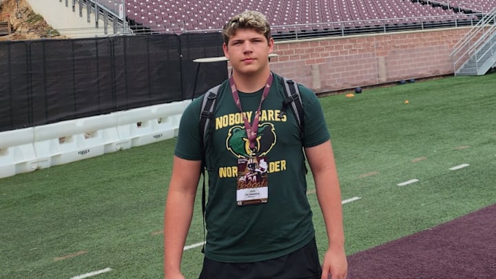 Class of 2027 five-star football recruit Jake Hildebrand