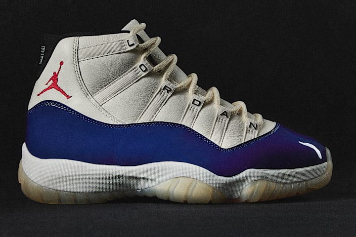 multi color jordan 11