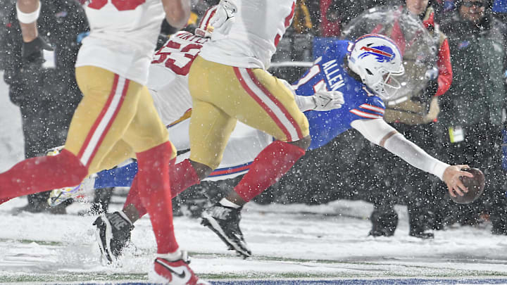 Allen gave NFL fans one of the best plays of the 2024 season in Buffalo’s win against the Niners.
