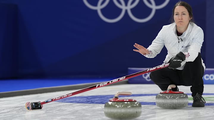 The United States is an underdog against Switzerland in the women's curling semi-final.