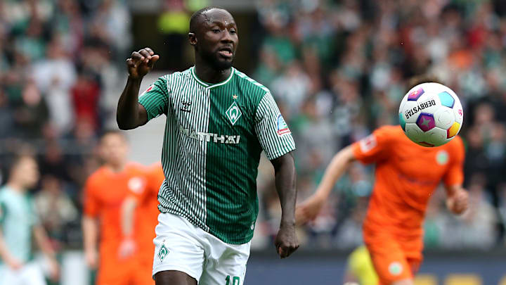 Naby Keita im Einsatz für Werder
