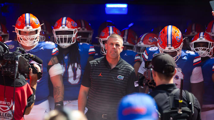 Florida Gators head coach Billy Napier has a challenge of keeping his current group of players focused on his message. Florida Gators head coach Billy Napier has a challenge of keeping his current group of players focused on his message.