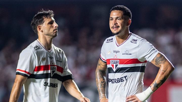 Calleri e Luciano não renderam no ataque do São Paulo contra o Sport