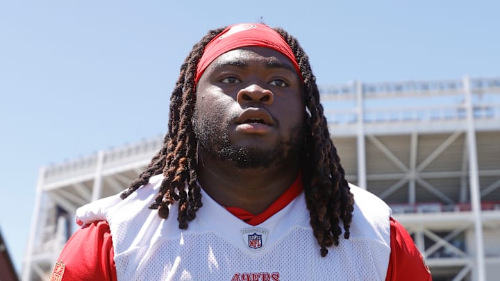 San Francisco 49ers defensive tackle C.J. West (50)