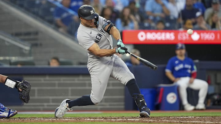 The Yankees are road favorites against the Blue Jays on Thursday night.