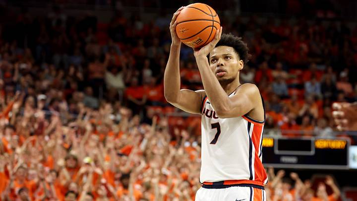 Feb 21, 2026; Auburn, Alabama, USA; Auburn Tigers guard Keyshawn Hall (7) shoots a free throw during the second half against the Kentucky Wildcats at Neville Arena. Mandatory Credit: John Reed-Imagn Images Feb 21, 2026; Auburn, Alabama, USA; Auburn Tigers guard Keyshawn Hall (7) shoots a free throw during the second half against the Kentucky Wildcats at Neville Arena. Mandatory Credit: John Reed-Imagn Images