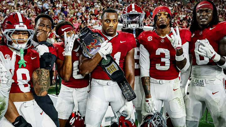 Alabama Linebacker Nikhai Hill-Green (41) vs. LSU