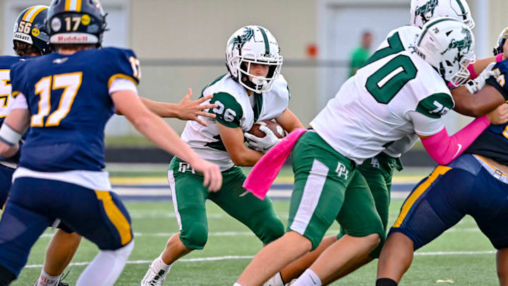 Delta Eagles vs Pendleton Heights from Oct. 3, 2025