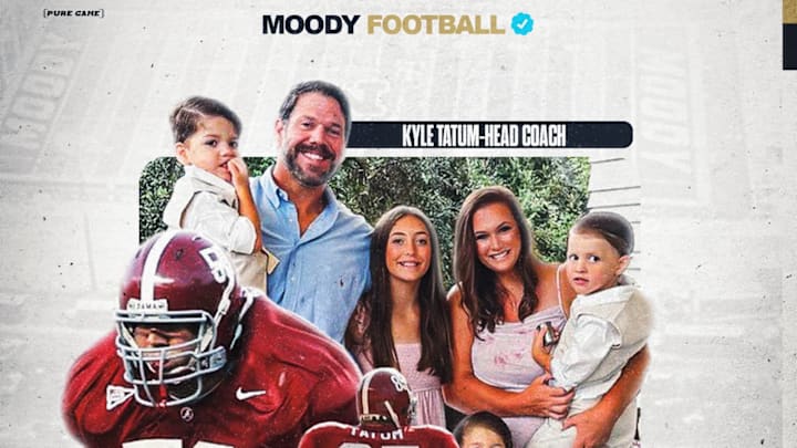 Kyle Tatum has been named the new head football coach at Moody High School.