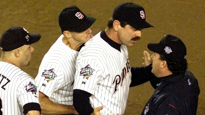 El manager Bruce Bochy llevó a los Padres a la Serie Mundial