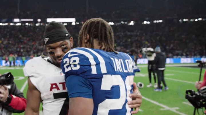 The Falcons and Colts played in a thrilling overtime contest in Berlin last Sunday.