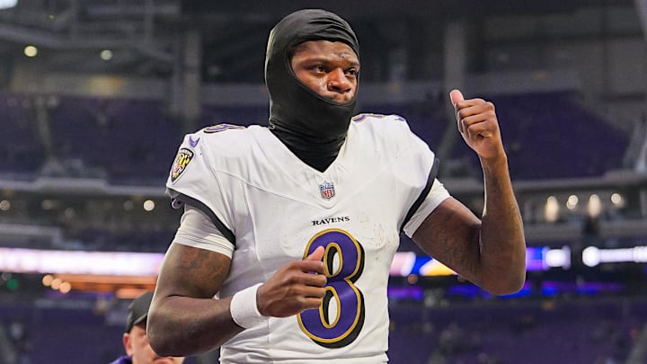 Baltimore Ravens quarterback Lamar Jackson