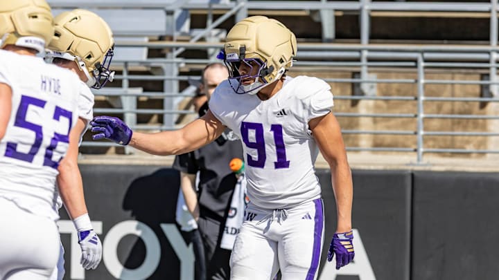 Isaiah Ward has been a steady edge rusher presence so far. 