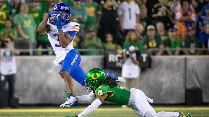 Boise State wide receiver Latrell Caples. Boise State wide receiver Latrell Caples.
