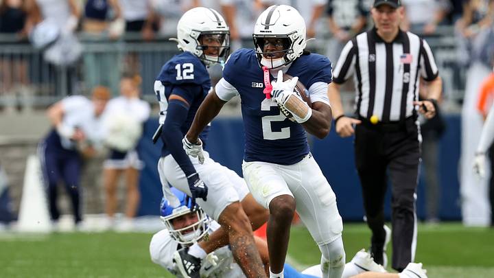 Penn State Nittany Lions wide receiver Zay Robinson (2)